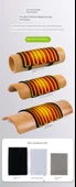 Bambu Boyun Yastığı - Bambu Bel Yastığı Yüksek 4.5cm - 8