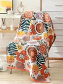 Ekstra Büyük Pamuklu Müslin Banyo Havlusu 80x160cm - Uzun Kulaklı Tavşan - 4