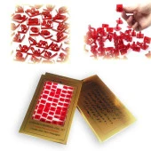Pastime El Yazısı Alfabe Rakam Tüm Set Şeker Hamuru Kalıbı - 1