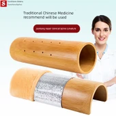 Bambu Boyun Yastığı - Yarım Daire Yükseklik 8cm + Bel Yastığı Yükseklik 4-4.5cm - 5