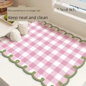 INS Stil Mutfak Masa Matı - SPL Mor - 45x70cm - 3