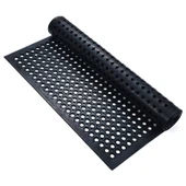 Kaymaz Mutfak Halısı - 50cm x 80cm - 8mm - Siyah - 6