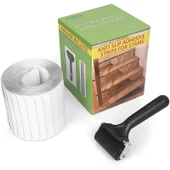 Şeffaf Merdiven Kaydırmaz Bant - 10cm * 61cm/15 Adet + Rulo - 1