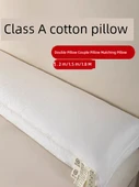Pamuk Yastık 48x150cm - Tek Kişilik - Düşük Yastık [5-6cm 1200g] - 3