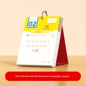 Çocuklar için Zaman Öğrenme Takvimi 2025 - Beyin Takvimi - 1