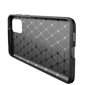 Samsung Galaxy S20 Plus Karbon Desenli Negro Silikon Kılıf thumbnail 4