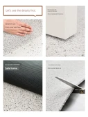 Çizgi Film Tarzı Ev Giriş Paspası - Kırpılmış Leopar Desenli Yama 800mm × 1200mm - 5