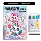 Kalem Kontrolü Temel Çizim Defteri - 2. Kitap + Akrilik Marker thumbnail 1