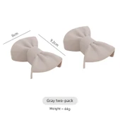 Gri Fiyonklu Fırın Eldiveni - 2'li Paket thumbnail 1