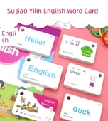 İlkokul İngilizce Kelime Cümle Kalıbı Kartı - 1. Sınıf Kelime + Cümle Kalıpları + Etkinlik Kartları/Büyük Boy - 7