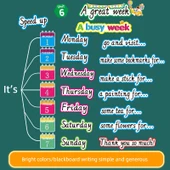 İlkokul İngilizce Flash Kartları - 52 Ünite (Kelime + Resim) + Manyetik Şerit thumbnail 3