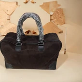 carolina herrera Unısex Hostes Valiz Seyahat Tatil Spor El-çantası-genişlik-42-derinlik-27-cm - 2