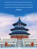 Cennet Tapınağı Zhou Li Işıksız 2025 - 3D İngilizce Takvim [Çin Versiyonu] Tozluk Hediyeli - 7