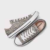 Convers Chuck Taylor All Star Leopar Desenli Kadın Ayakkabı A14941C - 10