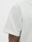 Jack Jones Sago Textured Erkek Polo Yaka Tişört 12276735 thumbnail 6