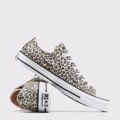 Convers Chuck Taylor All Star Leopar Desenli Kadın Ayakkabı A14941C - 9