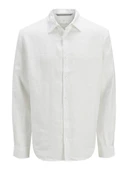 Jack Jones Blalawrence Relax Fit Keten Erkek Gömlek 12273907 - 1
