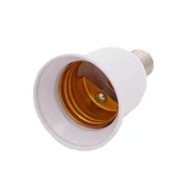 Ayt Ledx DY-106 Abs E14 Duyu E27 Duy Çevirici Dönüştürücü Aparat - 2