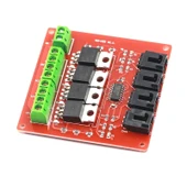 4 Kanal Mosfet Sürücü Modül Pwm Hız Kontrol Motor Selenoid Valf Anahtar Led Lamba Dimmer thumbnail 4
