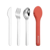 Kamp Çatal&Kaşık&Bıçak Seti - Seyahat Seti - Orcamp - Turuncu (OUT-1970) thumbnail 2