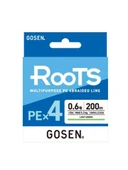 Gosen X4 Roots PE 4 Örgü İp Misina 200mt Light Green thumbnail 2