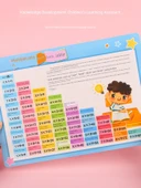 Çocuklar için Matematik ve Pinyin Flash Kartları - Çarpım Tablosu + Çıkarma Tablosu + Toplama Tablosu - 3
