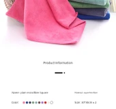 Mutfak Temizlik Bezi - Tavşan Desenli Pembe - 30x30cm - 10'lu Paket - 8
