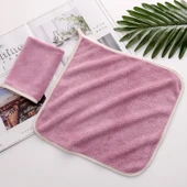 Mutfak Temizlik Bezi - Gül Kurusu - 30x30cm - 5'li Paket - 1