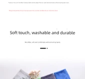 Mutfak Temizlik Bezi - Tavşan Desenli Sarı - 30x30cm - 10'lu Paket thumbnail 9