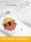 Yumurta Puf Anime Eskiz Defteri - Yumurta Eklem Adı + Yumurta Kör Kutu + İğne Uçlu Kalem - 4