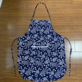 Etnik Desen Pamuk Çocuk Boyundan Bağlamalı Önlük Seti - Eşarplı thumbnail 10