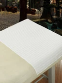 Pamuklu Güzellik Salonu Masaj Yatağı Örtüsü - Pembe 50*70 cm Deliksiz - 5