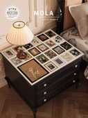 Orta Stil Puzzle B PVC Masa Matı - 40x40cm - 4