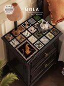 Orta Stil Puzzle B PVC Masa Matı - 40x40cm - 5