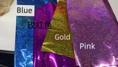 Lazer Alüminyum Folyo Masa Örtüsü - Pembe (Model 2) - 7