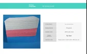 Pembe Tek Kullanımlık Sedye Örtüsü - 13G - 100 Adet - 70x180cm - 9