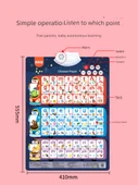 Çince Pinyin Öğrenme Tablosu - Pinyin + Üç Karakter Klasiği - 6