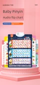 Çince Pinyin Öğrenme Tablosu - Pinyin + Üç Karakter Klasiği - 10
