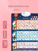 Çince Pinyin Öğrenme Tablosu - Pinyin + Üç Karakter Klasiği - 4