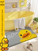 Çizgi Film Ördekli Banyo Paspası 40x60 cm - Dans Eden Ördek - 2