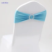 Polyester Sandalye Fiyonk Bağlantısı - 35x14cm Göl Mavisi - 1