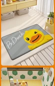 Çizgi Film Ördekli Banyo Paspası 60x90 cm - Dans Eden Ördek - 11