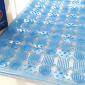 Kaymaz PVC Banyo Paspası - 45x78cm - Limon Sarısı - 3