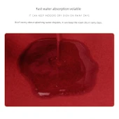 Çin Tarzı Kırmızı Giriş Kapısı Paspası - Kırmızı 2 - 45cm x 70cm - 4