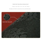 Çin Tarzı Kırmızı Giriş Kapısı Paspası - Her Şey Kırmızı Yolunda - 60cm x 90cm - 5