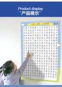 Çocuklar için Eğitici Duvar Tablosu - Birinci Sınıf İkinci Kitap Okuma Yazma Tablosu - 8
