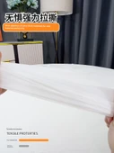 Beyaz Tek Kullanımlık Masa Örtüsü - Ekstra Kalın 10 Adet - Porselen Beyazı 1.2X1.8m - 6
