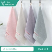 Askılı Kare Pamuklu Küçük Havlu - LH6350 (4 Adet) - 1