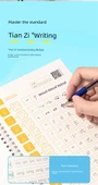Çocuklar için Hat Yazısı Alıştırma Kitabı - Pinyin - 9