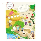 Çocuklar İçin Erken Eğitim Duvar Tablosu - Meyve ve Sebzeler thumbnail 6